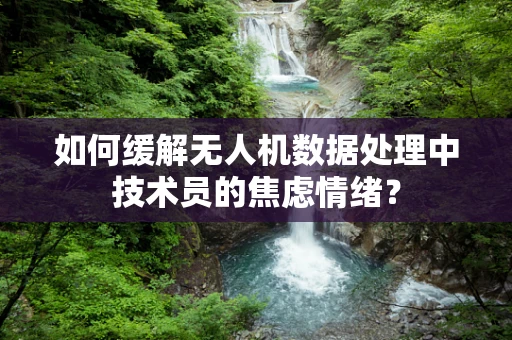 如何缓解无人机数据处理中技术员的焦虑情绪？