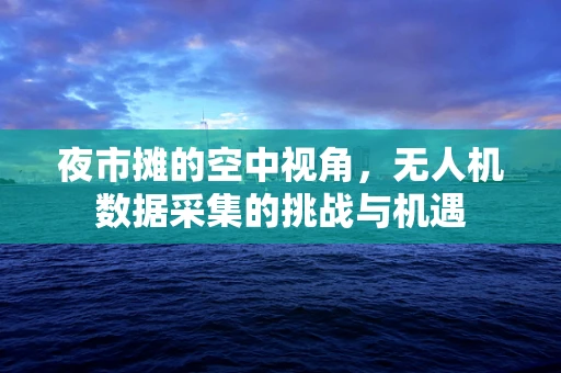 夜市摊的空中视角，无人机数据采集的挑战与机遇