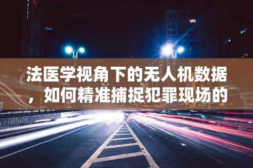 法医学视角下的无人机数据，如何精准捕捉犯罪现场的‘无形证据’？