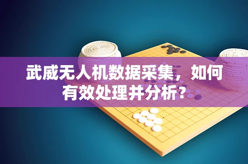 武威无人机数据采集，如何有效处理并分析？