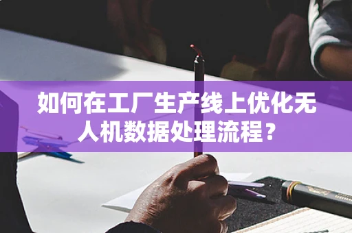 如何在工厂生产线上优化无人机数据处理流程？