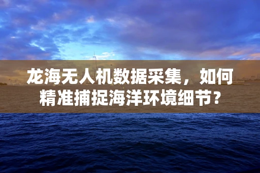 龙海无人机数据采集，如何精准捕捉海洋环境细节？